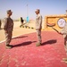 U.S. Marine promotes to colonel during BRIGHT STAR 25
