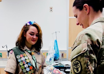 Eagle Scout candidate’s project makes Winn ER visits bearable for children