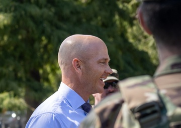 South Carolina Representative William Timmons Visits South Carolina Soldiers In Washington D.C.
