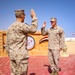 U.S. Marine promotes to colonel during BRIGHT STAR 25