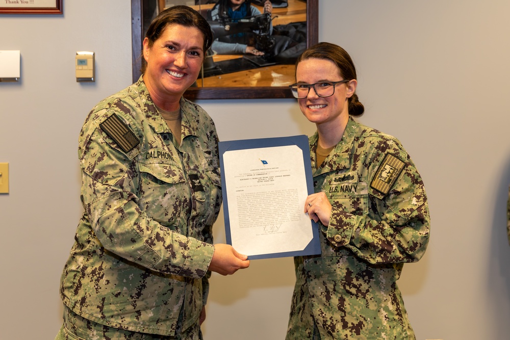 Norfolk Naval Shipyard Recognizes Sailors for Quarterly Awards
