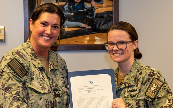 Norfolk Naval Shipyard Recognizes Sailors for Quarterly Awards