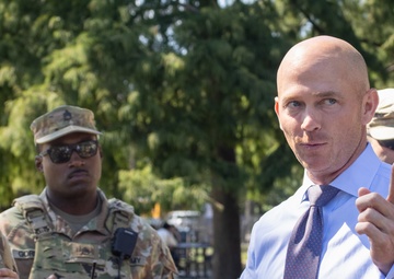 South Carolina Representative William Timmons Visits South Carolina Soldiers In Washington D.C.