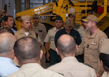 Colombian Navy Tours Makin Island