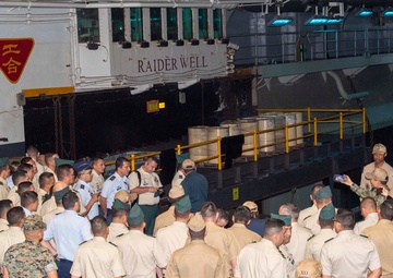 Colombian Navy Tours Makin Island