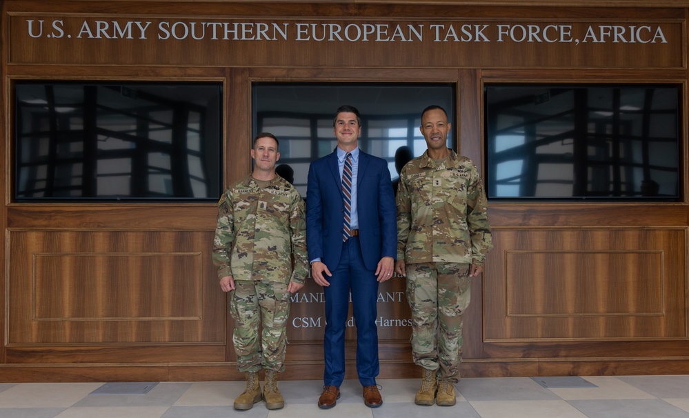SETAF-AF leadership welcomes US Army Europe and Africa deputy chief of staff