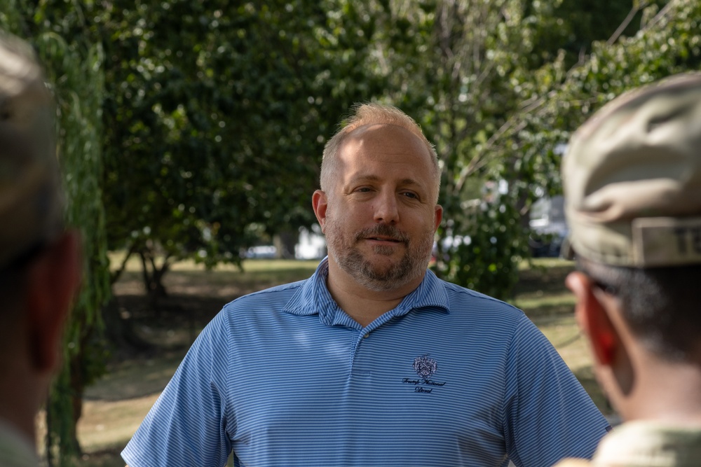 South Carolina Representative Russel Fry Visits South Carolina Soldiers In Washington D.C.