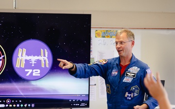 Astronaut inspires STEM students at Edwards Air Force Base
