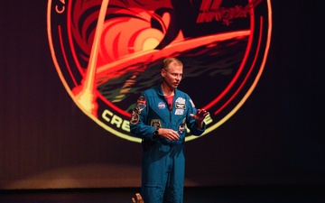 Astronaut inspires STEM students at Edwards Air Force Base