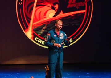 Astronaut inspires STEM students at Edwards Air Force Base