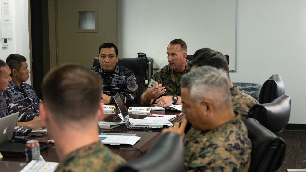I MEF, Korps Marinir Republik Indonesia, Indonesian Navy leaders reinforce bilateral military relationships