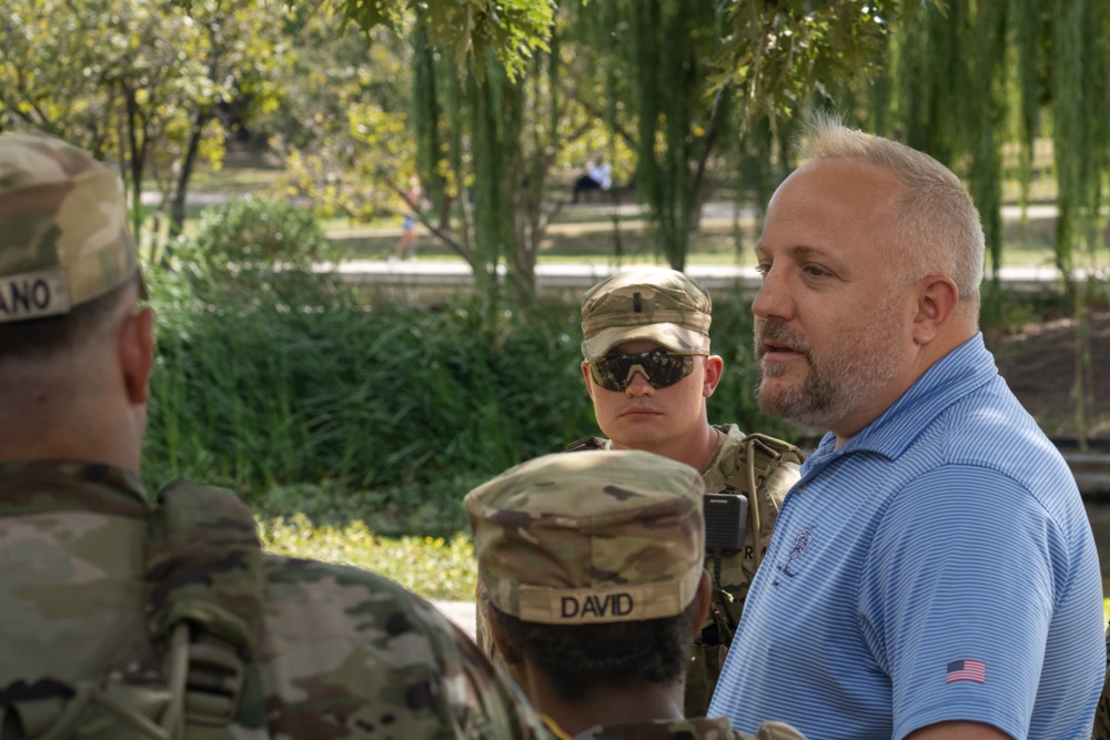 South Carolina Representative Russel Fry Visits South Carolina Soldiers In Washington D.C.