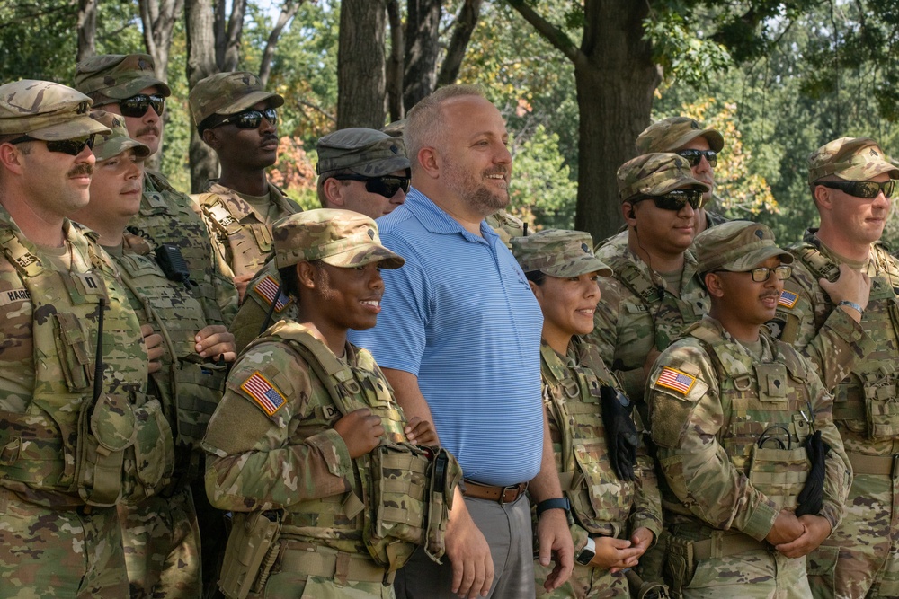 South Carolina Representative Russel Fry Visits South Carolina Soldiers In Washington D.C.