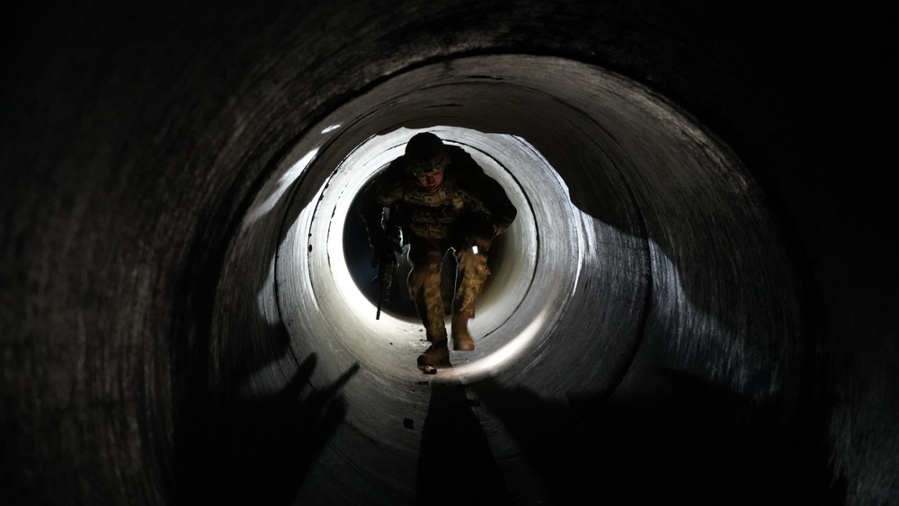Interagency Explosive Ordnance Disposal techs dispose of aerial bombs on Fort Riley
