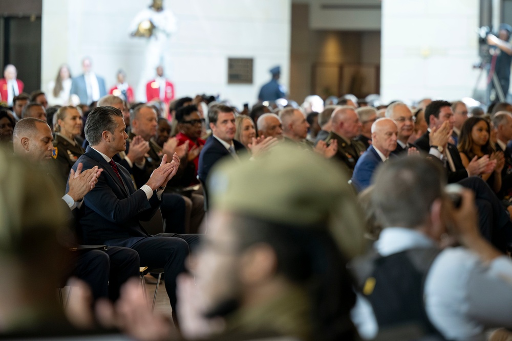 SD Attends Congressional Gold Medal Ceremony in Honor of the &quot;Harlem Hellfighters&quot; of WWI