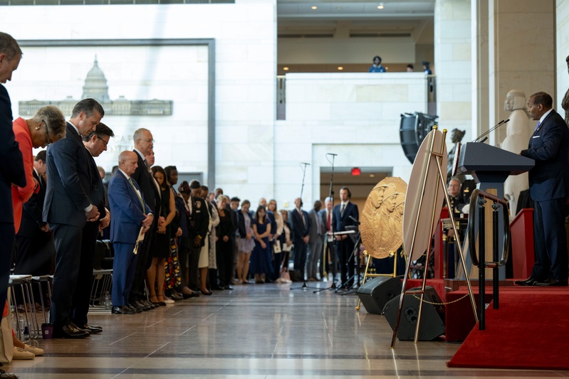 SD Attends Congressional Gold Medal Ceremony in Honor of the &quot;Harlem Hellfighters&quot; of WWI