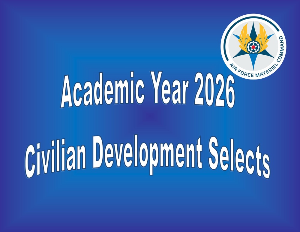 AFMC civilians secure Academic Year 26 Civilian Development opportunities