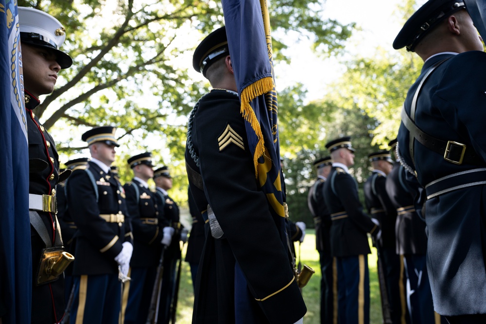Polish President Karol Nawrocki Visits Arlington National Cemetery