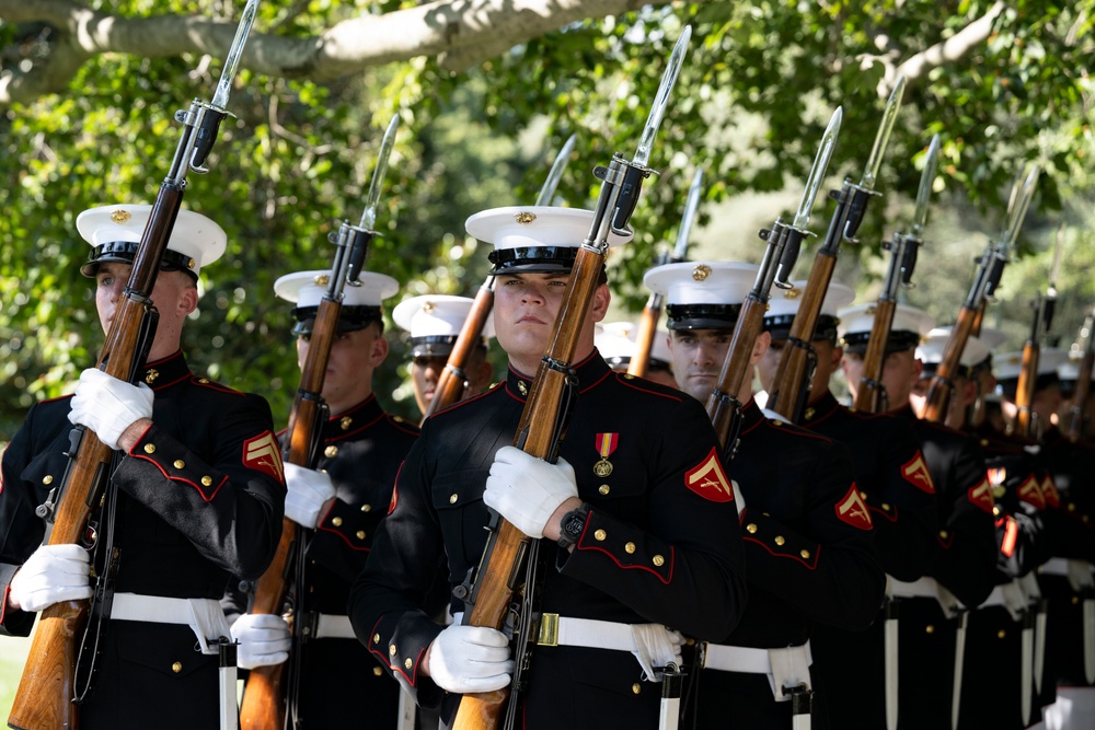 Polish President Karol Nawrocki Visits Arlington National Cemetery