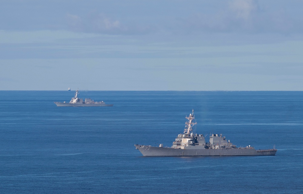 Destroyer Squadron Two Operates in the Barents Sea