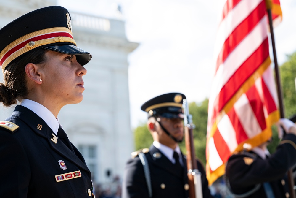 Polish President Karol Nawrocki Visits Arlington National Cemetery