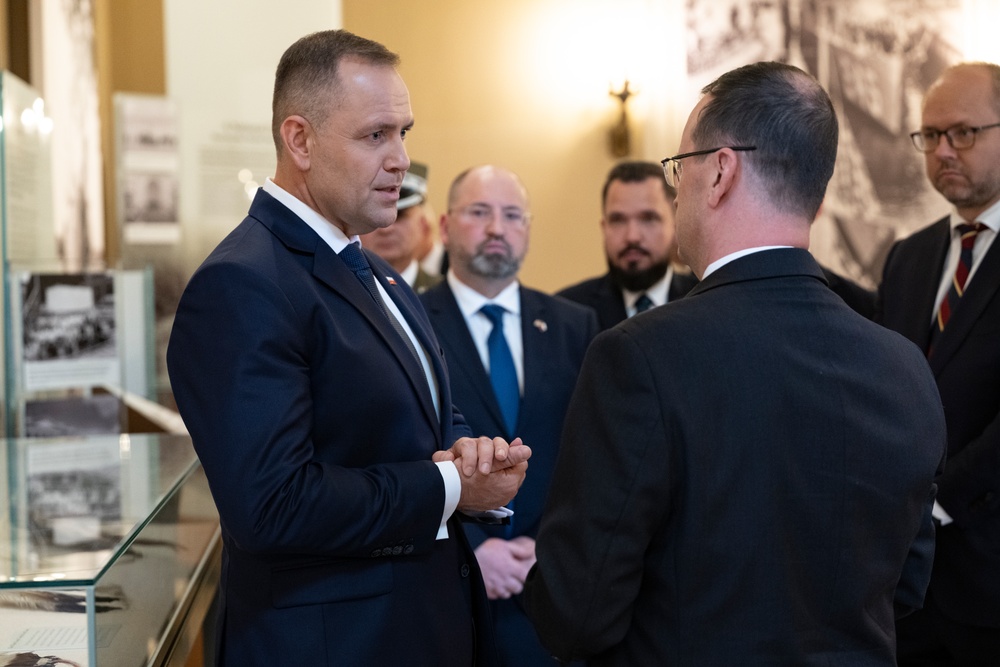 Polish President Karol Nawrocki Visits Arlington National Cemetery
