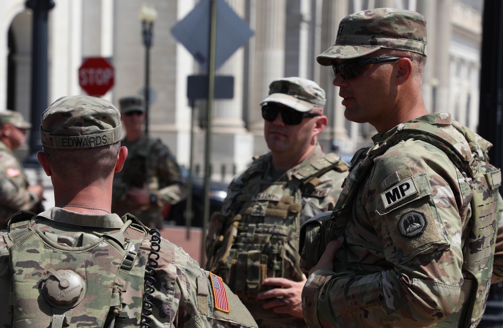 Taskforce Magnolia patrolling Union Station