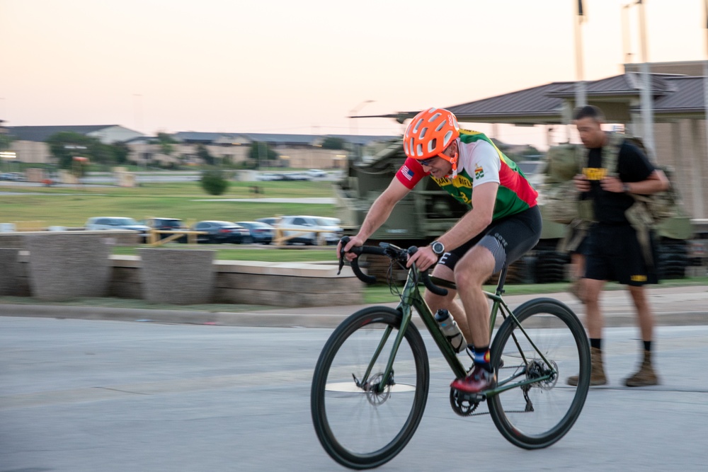 Cav Week 104 bike ride Cav Week 104 bike ride