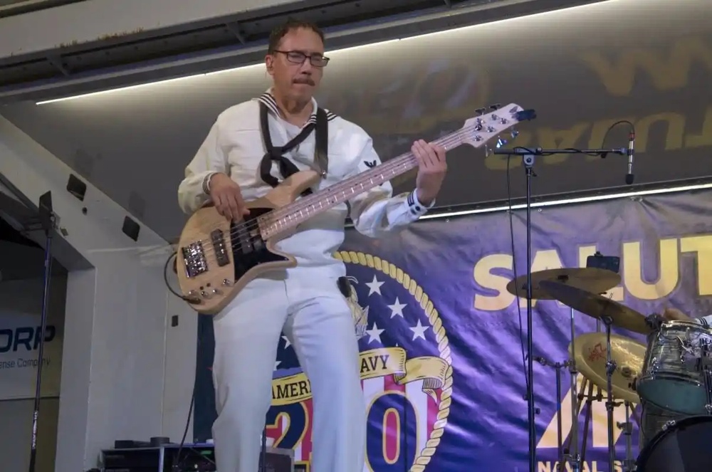 Rhode Island Sound performs for “Salute to Navy 250” at NAVSTA Newport