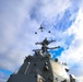 USS Bainbridge (DDG 96) Operates with Royal Norwegian Air Force