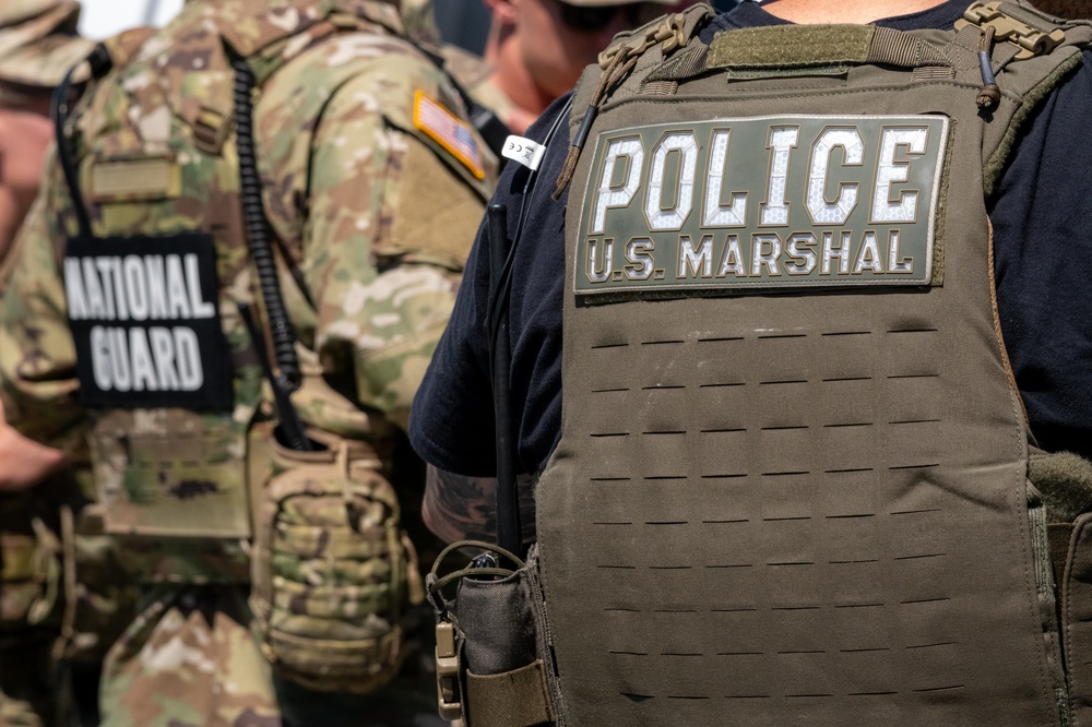 Tennessee National Guard partners with U.S. Marshals, agencies in D.C. Safe and Beautiful