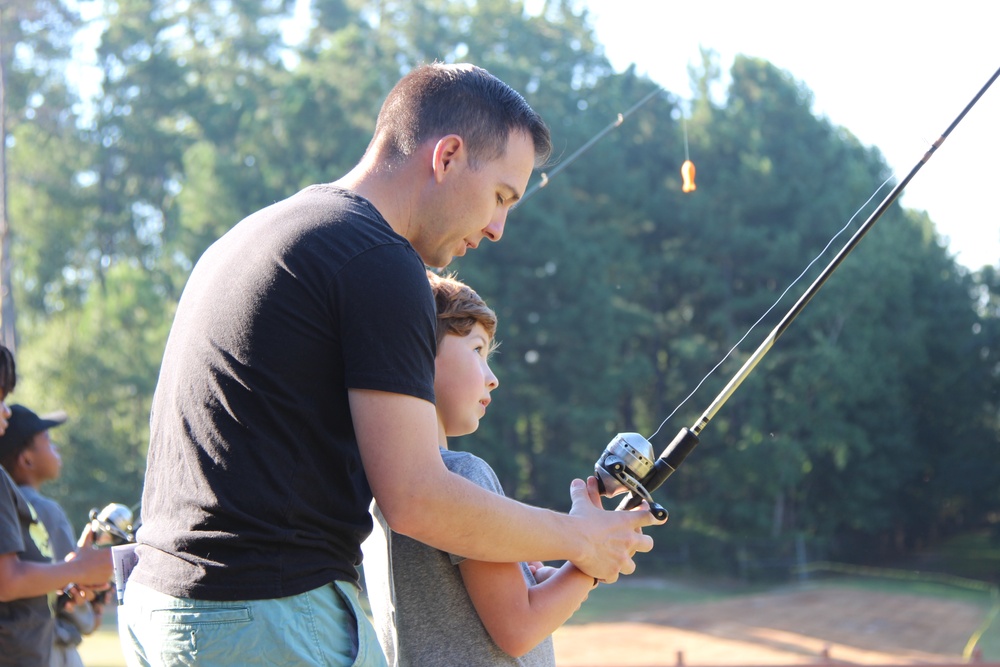 Fort Bragg EFMP Families Reel in Joy and Casting Connections