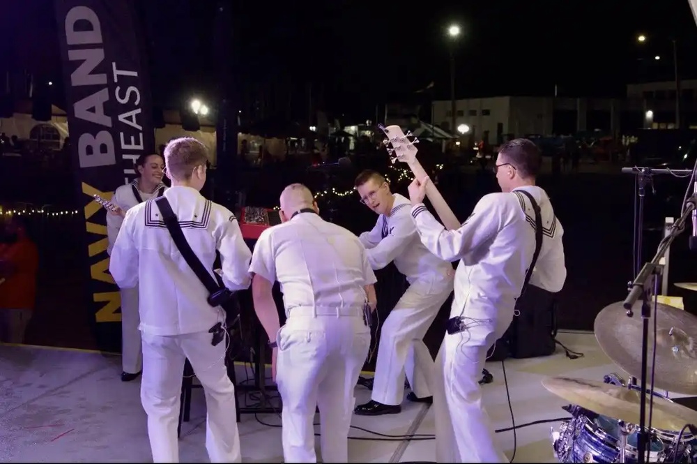 Rhode Island Sound performs for “Salute to Navy 250” at NAVSTA Newport