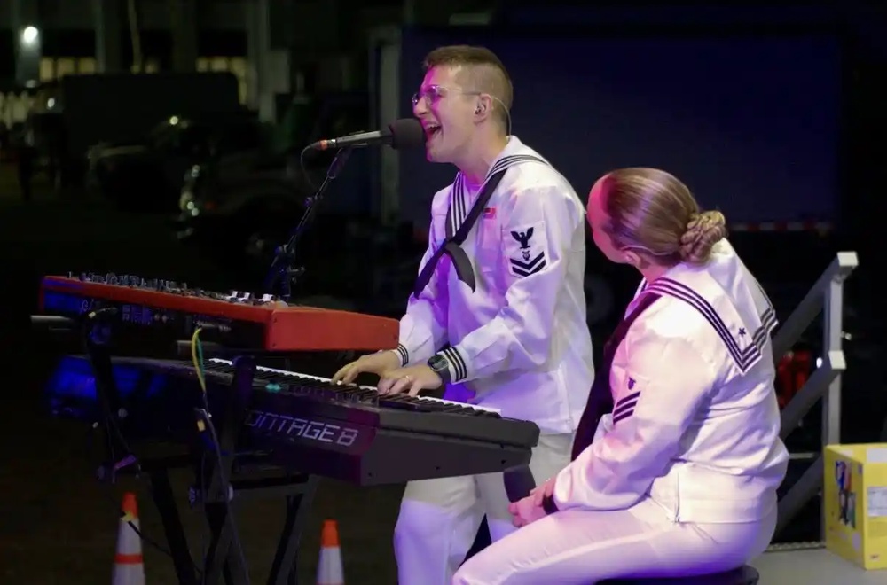 Rhode Island Sound performs for “Salute to Navy 250” at NAVSTA Newport