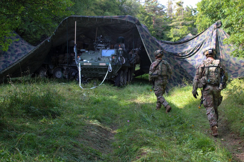 2CR Establishes Security Positions at Saber Junction 25