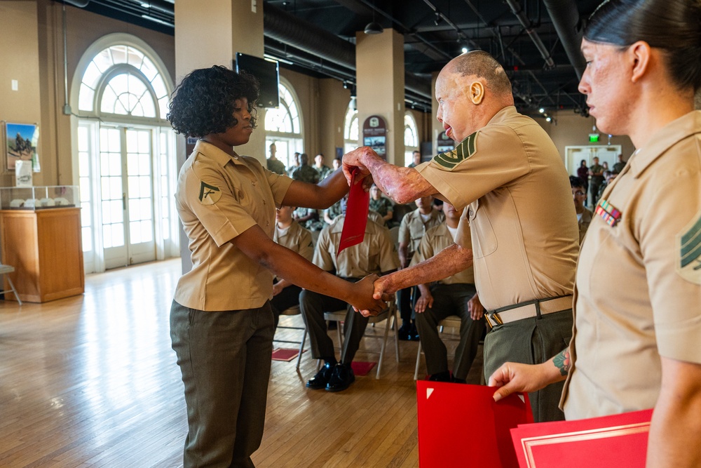 Lance Corporal Seminar Graduation