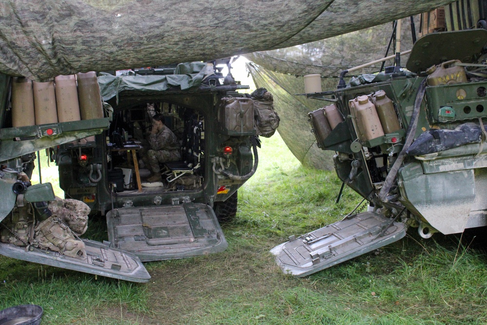 2CR Establishes Security Positions at Saber Junction 25