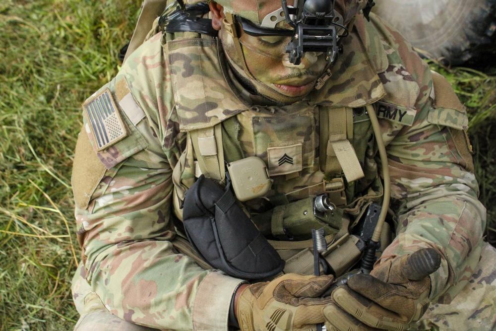 2CR Establishes Security Positions at Saber Junction 25