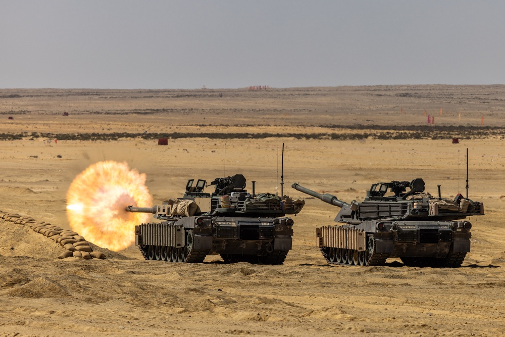 BRIGHT STAR 25: Task Force Reaper live fire training