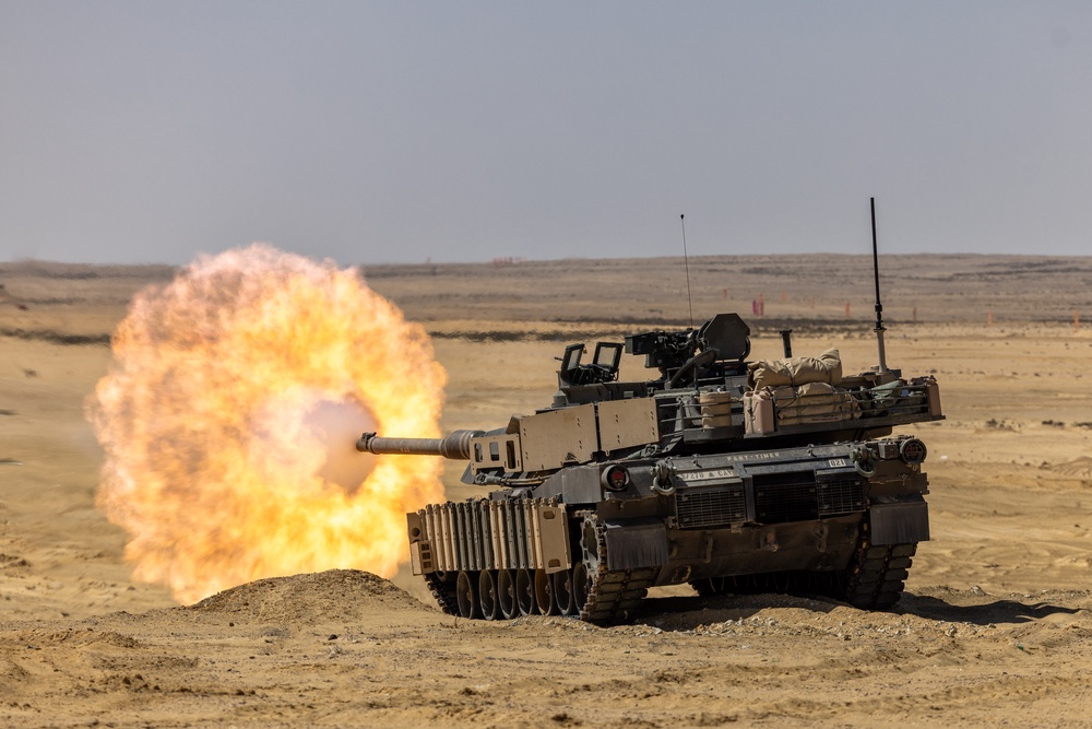BRIGHT STAR 25: Task Force Reaper live fire training
