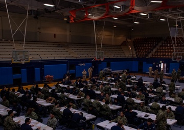 USS Ronald Reagan Sailors Take Navy-wide Advancement Exam