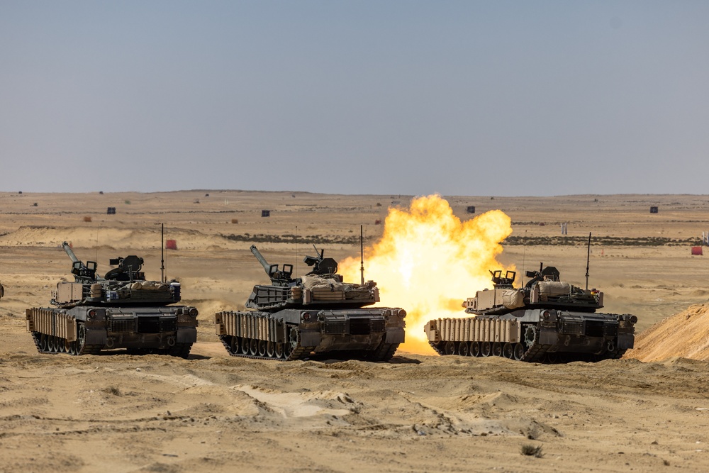 BRIGHT STAR 25: Task Force Reaper live fire training