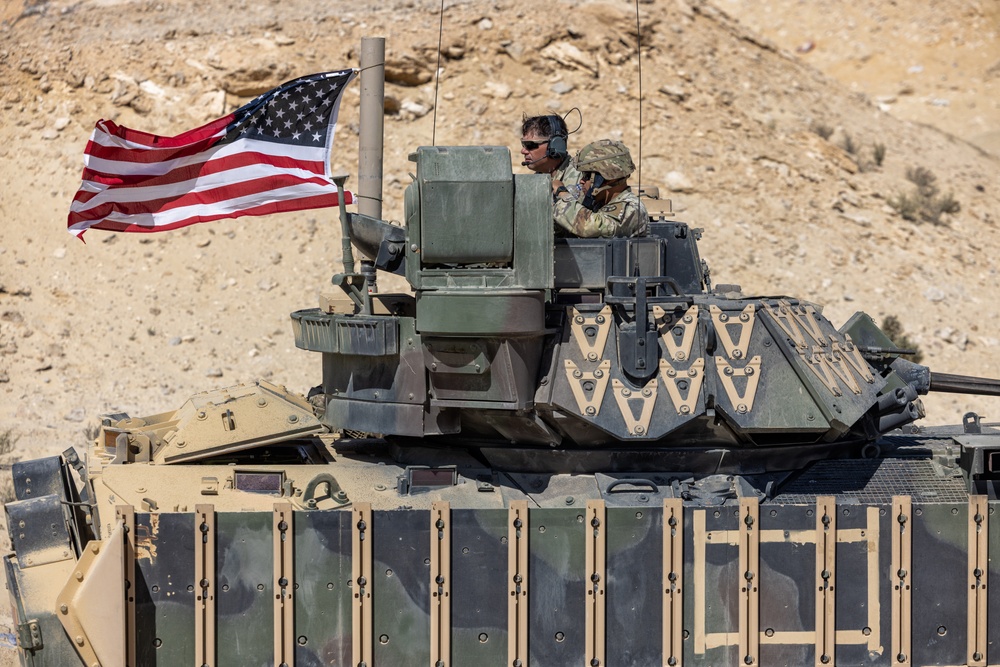 BRIGHT STAR 25: Task Force Reaper live fire training