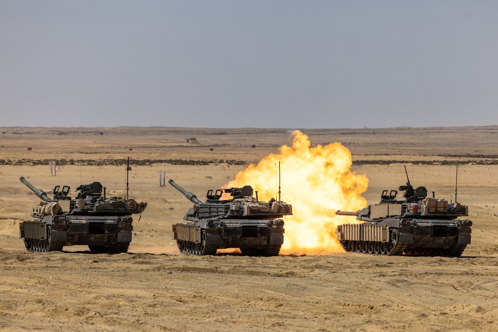 BRIGHT STAR 25: Task Force Reaper live fire training