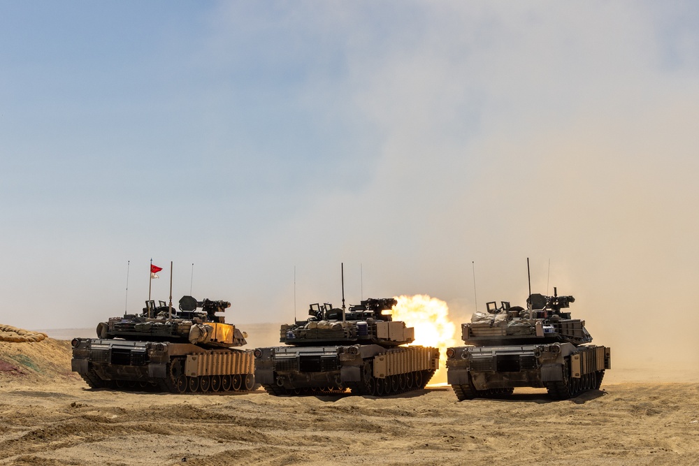 BRIGHT STAR 25: Task Force Reaper live fire training