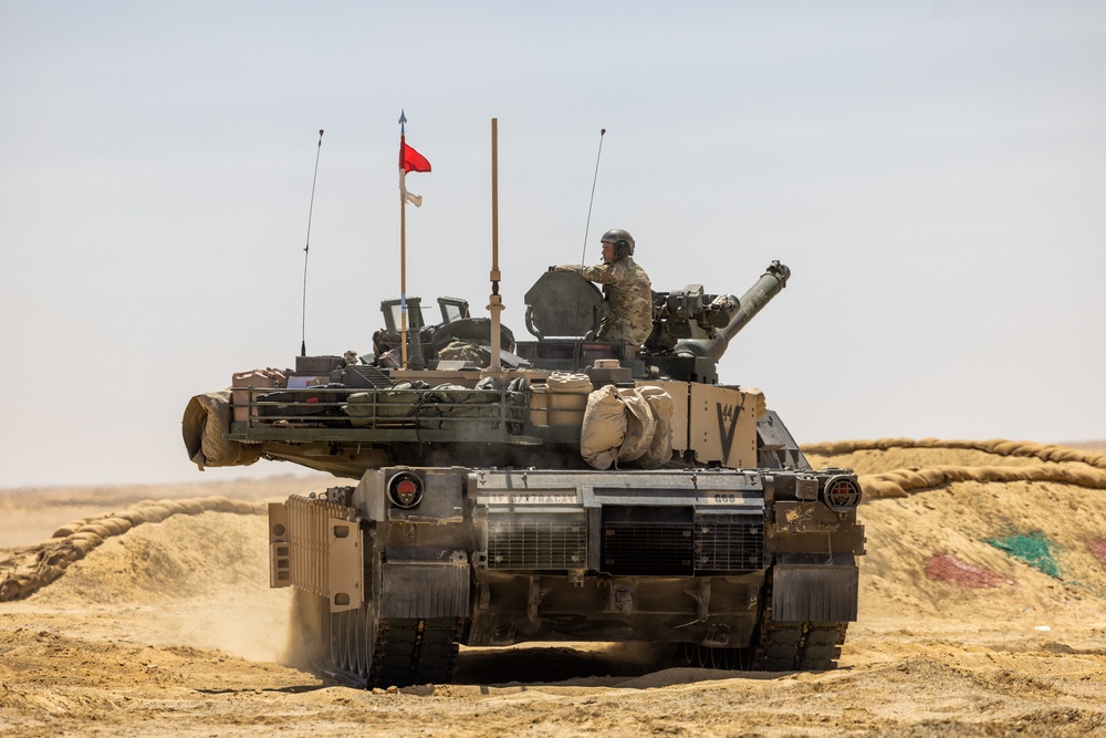 BRIGHT STAR 25: Task Force Reaper live fire training
