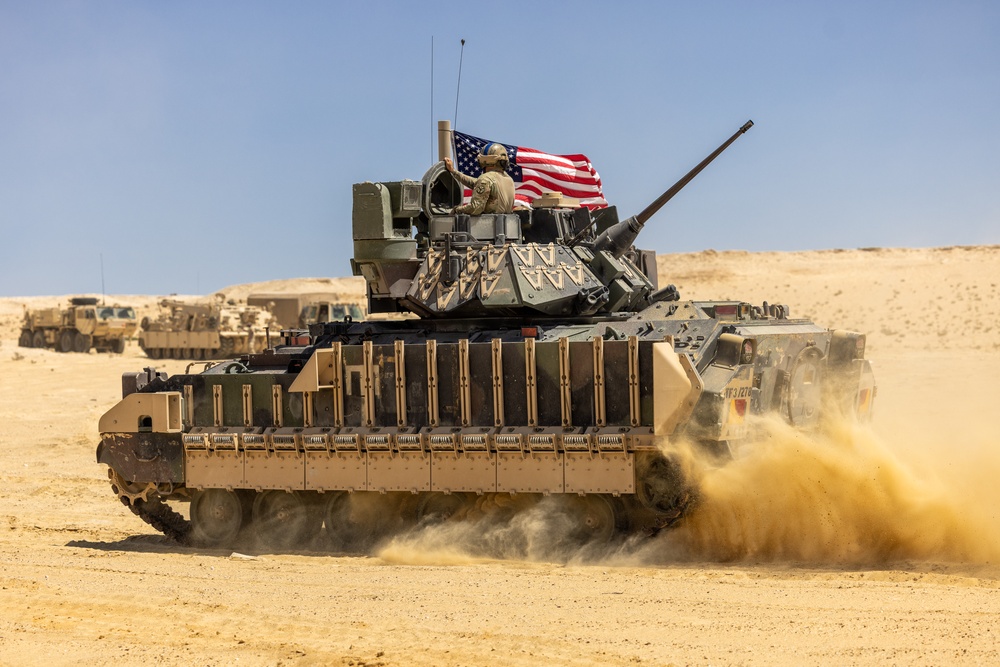 BRIGHT STAR 25: Task Force Reaper live fire training
