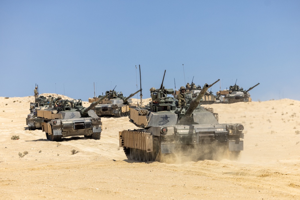 BRIGHT STAR 25: Task Force Reaper live fire training