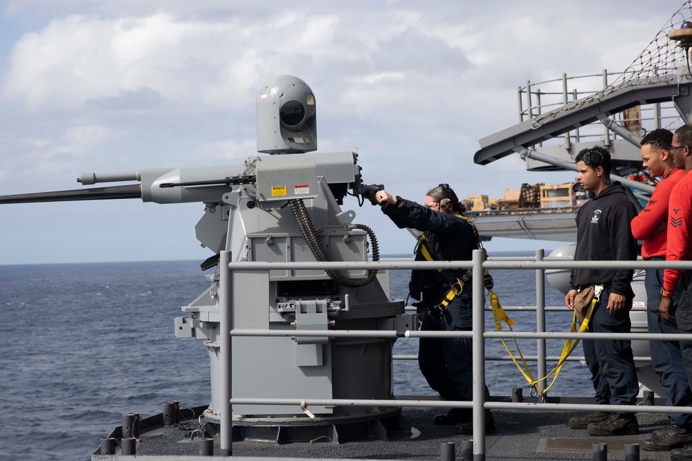 Kearsarge Conducts Live Fire