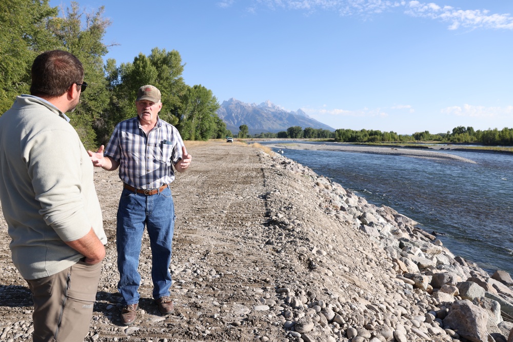 USACE, Teton County partnership shields $1 billion in property from floods USACE, Teton County partnership shields $1 billion in property from floods